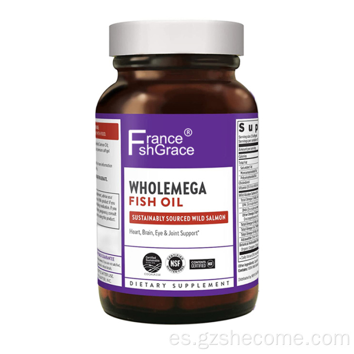 Omega 3 Mejora la atención Hiperactividad Aceite de pescado Softgel